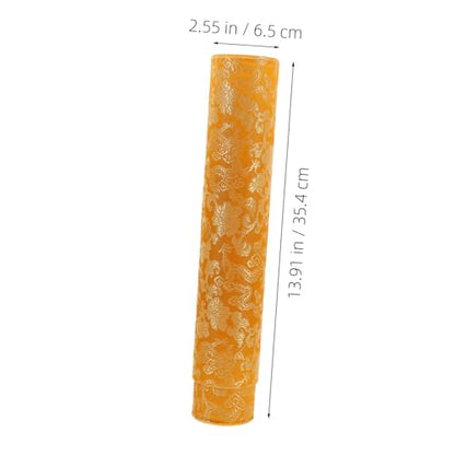 KOCKSHION Telescoping Poster Tube 13.93In Extendable Drafting Storage Case for Artwork Scrolls Calligraphy Paintings Carrying