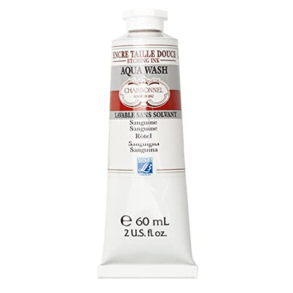 Charbonnel Aqua Wash Etching Ink - Sanguine 60ml Tube,FBA_332399 - color: Sanguine, size: 2 fl oz