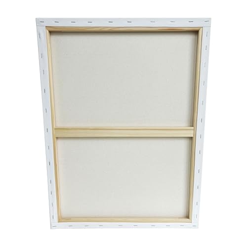 Artist's Loft 3 Count 18” x 24” Super Value Canvas Necessities - Acid Free Cotton Canvas for Paint, Acrylic, & Oils - 1 Pack - size: 18 x 24 inches