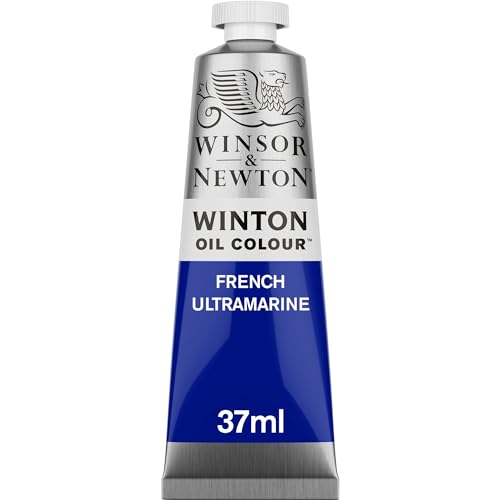 Winsor & Newton Winton Oil Color, 37ml (1.25-oz) Tube, French Ultramarine - color: French Ultramarine, size: 1 Count (Pack of 1), style: 1.25-oz Tube