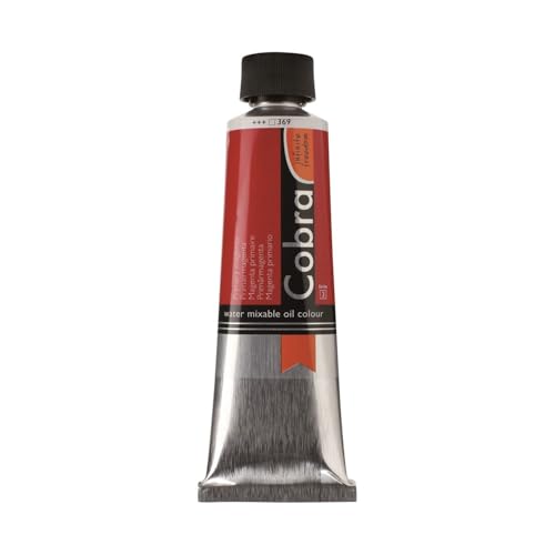 Rembrandt/Talens - Cobra Water Mixable Oil Colour - 40ml Tube - Primary Magenta