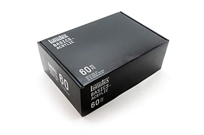 Liquitex BASICS Acrylic Paint Set, 60 x 22ml (0.74-oz) Tube Paint Set - style: 60 x 22ml (0.74-oz)