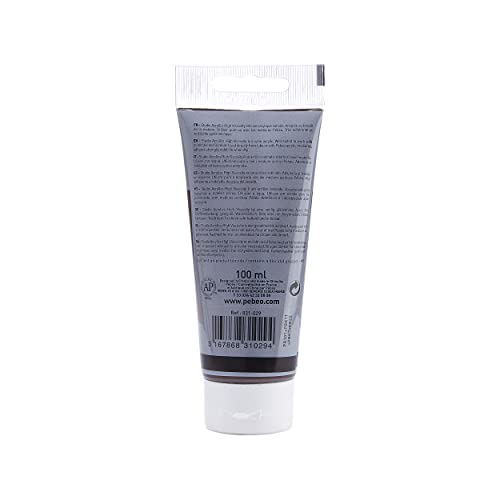 Pebeo - Acrylic Fine Studio Acrylics - Burnt Umber - Burnt Umber 100ml/3.38oz - color: Burnt Umber
