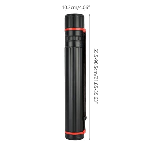 Telescoping Art Transport Tube for Document Art Drawing Artwork, Telescoping Painting Traveling Tube Storage Holder Painting Travel