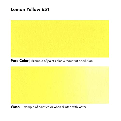 Daler-Rowney System3 Acrylic Ink Bottle Lemon Yellow 29.5ml - Versatile Acrylic Ink for Artists and Students - Opaque Calligraphy Ink for Drawing Illustrating Airbrushing Dip Pen Ink and More