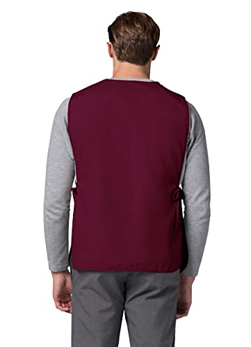 Adar Universal Cobbler Apron 2 Pack - Unisex Cobbler Apron - color: Burgundy, size: X-Large