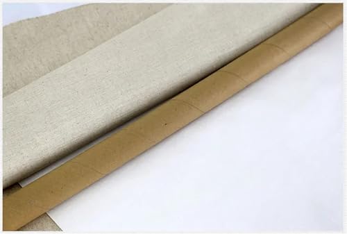 Cotton Canvas Roll, Primed Cotton Linen Blend Canvas Roll for Painting 10m Widths 28-88cm(Width 68cm 10m) - color: Width 68cm 10m