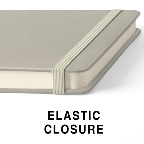 5" x 5" Hardcover Sketch Book,Small Mixed Media Sketch Pad,58 Sheets 150GSM Acid-Free Artist Drawing Paper,Travel Journal Blank Notebook for Adults Painting,Illustration,Art Supplies.Light Gray - color: 150gsm PU-light gray