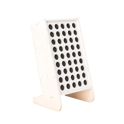 Marker Organizer 45 Slots Pencil Holder Storage Organizer Efficient Organization Solid PVC Board Art Brushes Sturdy Rack Suitable for Home Office Desk