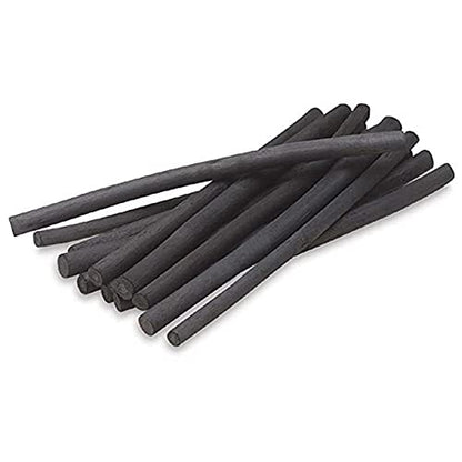 Vine Charcoal, Soft, Black 25 Charcoal Sticks for Drawing, Sketching, and Fine Art, Willow Sketch Charcoal Pencils for Drawing (5-8mm(25pcs)) - style: 5-8mm (25pcs)