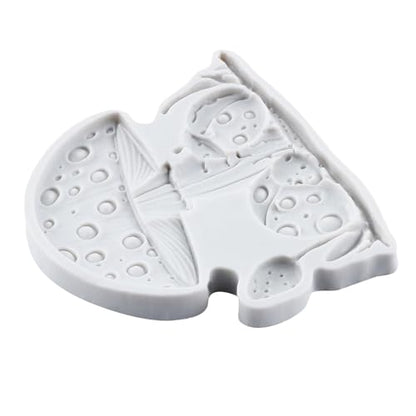 Mushroom Ladybug Polymer Clay Mold Mushroom Silicone Resin Molds for DIY Crafts Epoxy Resin Casting Air Dry Polymer Clay Plaster Jewelry Making - color: Style I