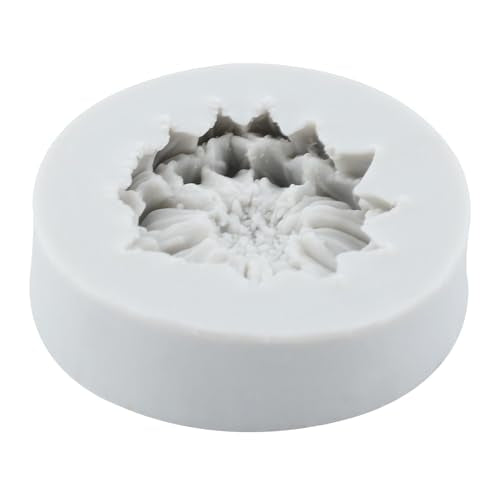 Daisy Flower Polymer Clay Mold Flower Clay Molds Daisy Silicone Mold for DIY Crafts Air Dry Plaster Jewelry Making Epoxy Resin Casting - color: Style E