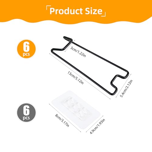 6 Pcs Picture Frame Stand with Self Adhesive Backing,Adjustable Metal Picture Holder Easel for 5.9-10.2 Inch Photo Frames,Tabletop Frame Support Stand for Pictures,Artwork Display,Black,5.12"×2.12" - size: 6PCS Black 5.12×2.12 Inch