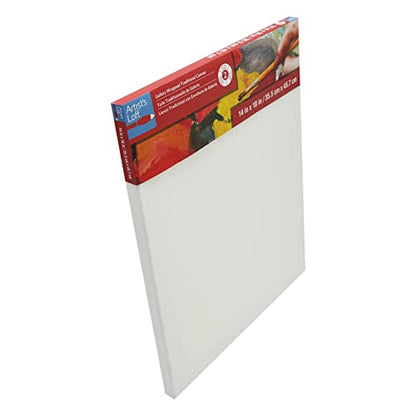 Artist's Loft Level 2 Gallery Wrapped Traditional Canvas, 12 Pack - size: 14\ x 18\