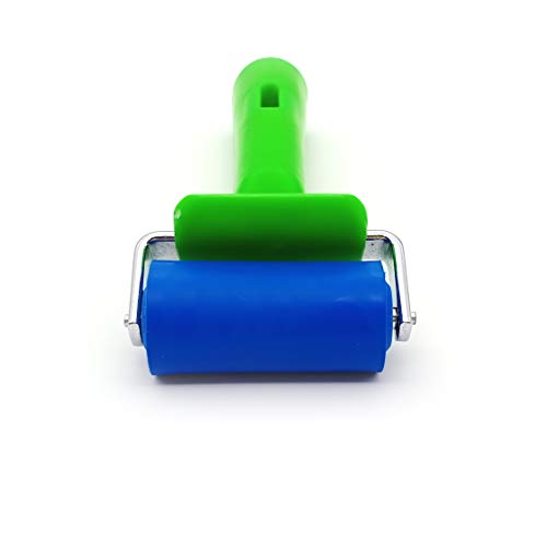LifeGrip Rubber Brayer Roller - 2 inch/5 cm Wide - Ideal for Car Sound Deadening, Mats, Deadener Insulation, Construction, Masonry, Stamping, Anti Slip/Skid, Wallpaper Installation… - size: 2 inch/5 cm