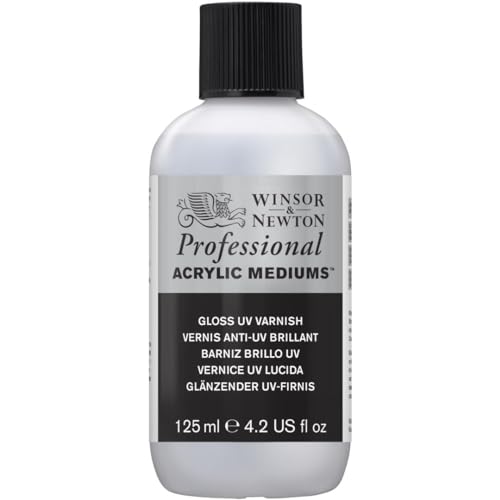 Winsor & Newton Professional Acrylic Medium, Gloss UV Varnish, 125ml (4.2-oz) - color: Gloss Uv Varnish, style: 125ml (4.2-oz)