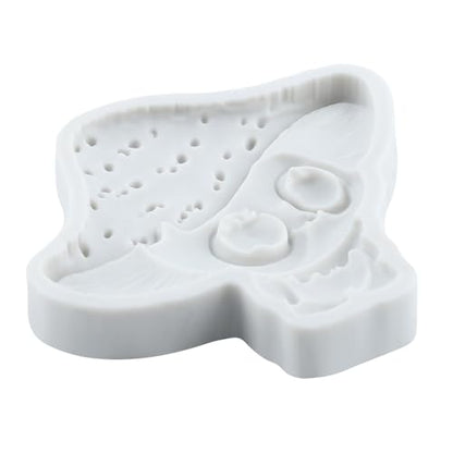 Cartoon Mushroom Silicone Mold Mushroom Polymer Clay Molds for DIY Crafts Epoxy Resin Casting Air Dry Polymer Clay Plaster Jewelry Making - color: Style D