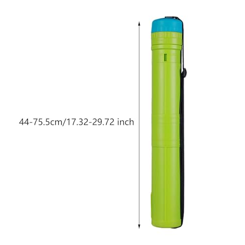 Expandable Poster Tube, Expandable from 17" to 29" Drawing Tube, Art Painting Tube for Sketches, Green