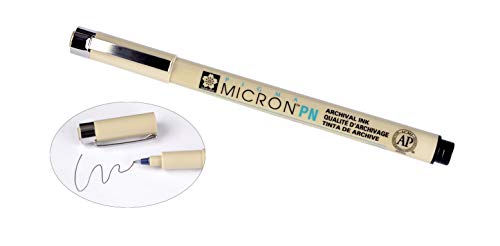 SAKURA PIGMA MICRON, PACK OF 4 ESSENTIAL COLORS, BLACK+RED+BLUE+SEPIA, (PN) - size: PN