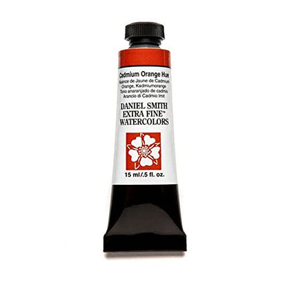 Daniel Smith Extra Fine Watercolor 15ml Paint Tube, Cadmium Orange Hue (284600220), 0.5 Fl Oz (Pack of 1) - color: Cadmium Orange Hue