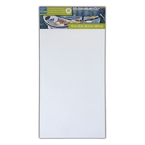 Artist's Loft Level 3 Gallery Wrapped Heavy Duty Canvas, 12 Pack - size: 12\ x 24\