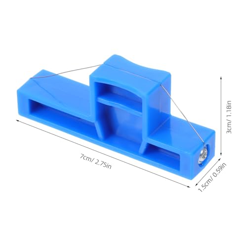 TEHAUX Angle Cutting Clay Wire Cutter Pottery Trimming Tool for Sculpting DIY Crafts Small Portable Ceramic Sculpting Cutting Tool