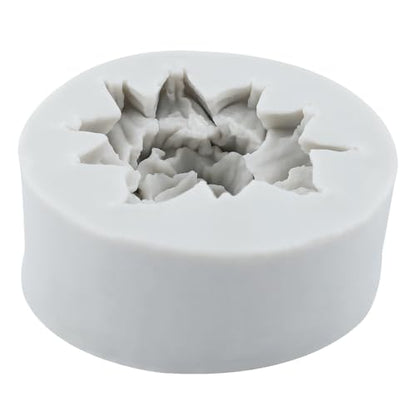 Flower Polymer Clay Mold Chrysanthemum Flower Silicone Molds for DIY Crafts Air Dry Plaster Polymer Clay Epoxy Resin Casting Jewelry Making - color: Style B