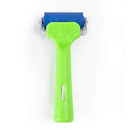 LifeGrip Rubber Brayer Roller - 2 inch/5 cm Wide - Ideal for Car Sound Deadening, Mats, Deadener Insulation, Construction, Masonry, Stamping, Anti Slip/Skid, Wallpaper Installation… - size: 2 inch/5 cm