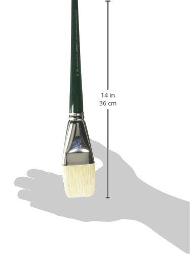 Winsor & Newton 5973719 Winton Hog Bright #20 Bristle Brush - size: #20, style: Bright