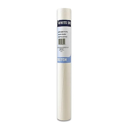 Maped - Helix Sketch & Tracing Paper 50 Yard Roll - 18 Inch - Artistic Sketching - High Transparency - Perfect for Light Boxes and Precise Tracing - Smooth Surface, Versatile Medium Compatibility