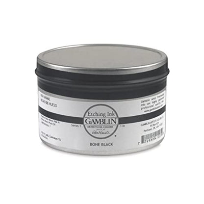 Gamblin Etching Ink Bone Black 1 Lb