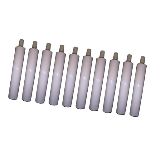 Empty Aluminum Paint Tubes Refillable Container Easy Open Multipurpose Convenient Packing Sample Bottles for DIY Filling, 10Pcs 50ml - size: 10Pcs 50ml