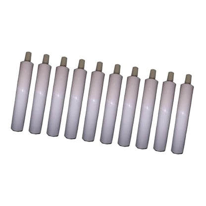 Empty Aluminum Paint Tubes Refillable Container Easy Open Multipurpose Convenient Packing Sample Bottles for DIY Filling, 10Pcs 50ml - size: 10Pcs 50ml