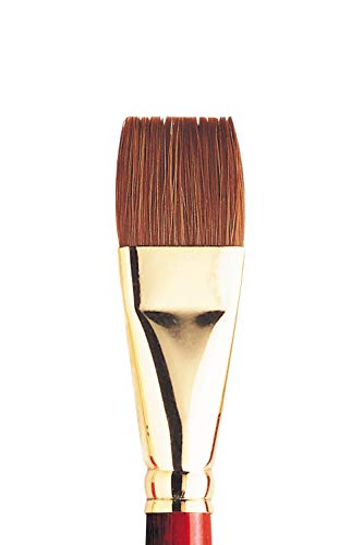 Winsor & Newton Sceptre Gold 606 Flatwash One Stroke Size 1 inch - size: ⅛", style: Flat Wash
