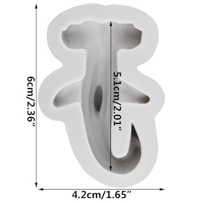 3D Shark Silicone Resin Mold Ocean Animal Polymer Clay Molds for DIY Crafts Epoxy Resin Casting Air Dry Polymer Clay Plaster Jewelry Making - color: Style G