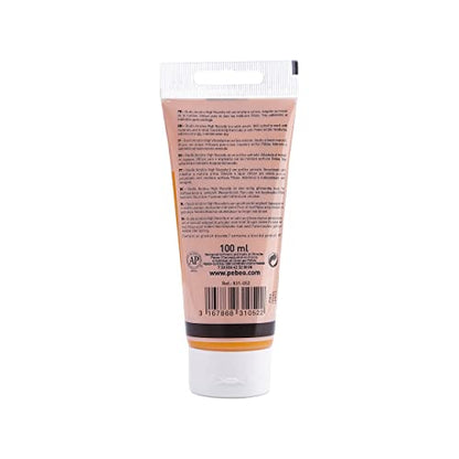 Pebeo - Acrylic Fine Studio Acrylics - Dark Cadmium Yellow Hue - Dark Cadmium Yellow Hue 100ml/3.38oz - color: Dark Cadmium Yellow Hue