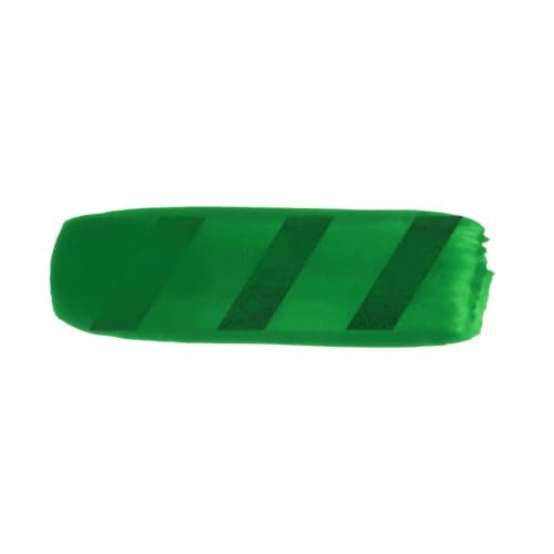 GOLDEN High Flow Acrylics, Permanent Green Light, 1 fl. oz. Bottle, Professional Acrylic Paint, Semi-Opaque - color: Permanent Green Light