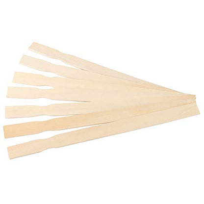 ZOENHOU 100 PCS 14 Inch Paint Sticks, Premium Wooden Paint Stir Waxing Mixing Sticks Bulk for Crafts Painting Crafting Resin Wood Paddle Hobby Projects Garden - size: 100PCS 14Inch
