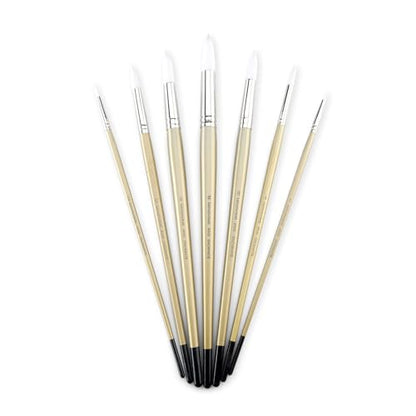 Snowhite Royal and Langnickel Brush Set, Filbert, 7-Piece - style: Filbert