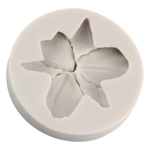 Orchid Flower Polymer Clay Mold Orchid Silicone Molds for DIY Crafts Epoxy Resin Casting Air Dry Polymer Clay Plaster Jewelry Making - color: Style K