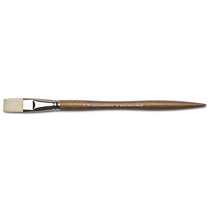 Winsor & Newton Artists' Oil Synthetic Brush, Flat #12 - style: Flat #12