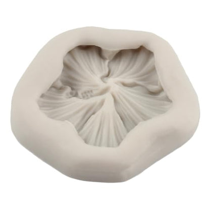 Hibiscus Flower Polymer Clay Mold Hibiscus Silicone Molds for DIY Crafts Epoxy Resin Casting Air Dry Polymer Clay Plaster Jewelry Making - color: Style O