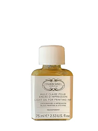Lefranc Bourgeois Charbonnel Professional Printing Waterwashable Ink, Oil 75ml (2.5-oz) - style: Waterwashable Ink Oil, 75ml (2.5-oz)