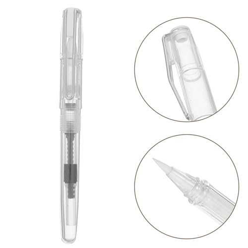 Operitacx Brush Pen Set Versatile Paper Compatibility 2pcs with Flexible Soft Nylon Brush Tip for Calligraphy Marker and Hand Lettering for Rice Paper for Mindful Writing Practice and Daily