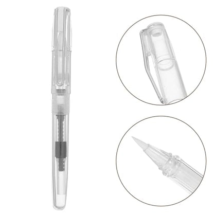 Operitacx Brush Pen Set Versatile Paper Compatibility 2pcs with Flexible Soft Nylon Brush Tip for Calligraphy Marker and Hand Lettering for Rice Paper for Mindful Writing Practice and Daily