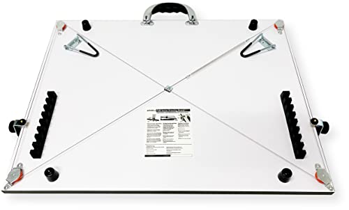 Proartek PK00017 Model PXB31 Portable Drafting Drawing Board 23" x 31"; PXB Series; Adjustable Aluminum Parallel Straightedge; Carry Handle; Architecture Tool for Students and Professionals - size: 23" x 31"