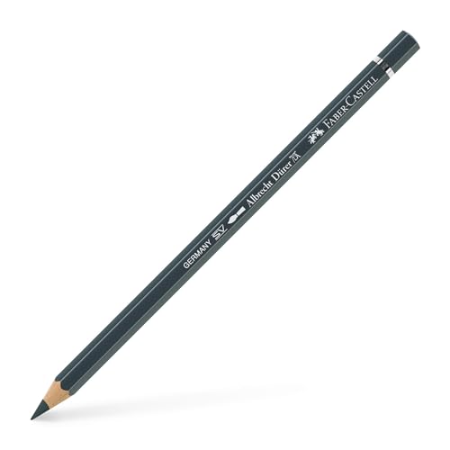 Faber-Castell Art & Graphic Albrecht Dürer Watercolour Pencil, (235), Cold Grey VI, For Art, Craft, Drawing, Sketching, Home, School, University, Colouring - color: Cold Grey Vi