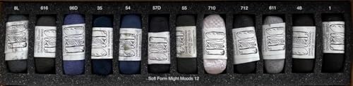 FineArtStore Diane Townsend Handmade Soft Pastel Sets - Night Moods Set of 12 Pastels