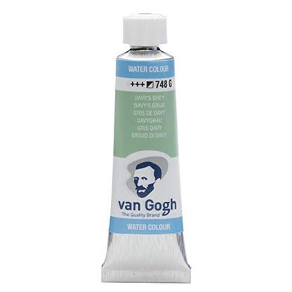 Van Gogh Watercolor Paint, 10ml Tube, Davy's Grey 748