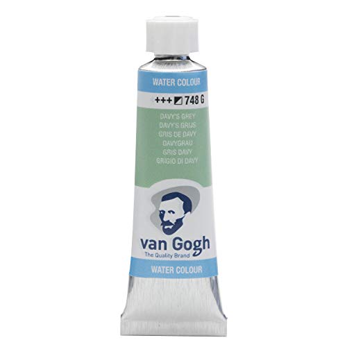 Van Gogh Watercolor Paint, 10ml Tube, Davy's Grey 748